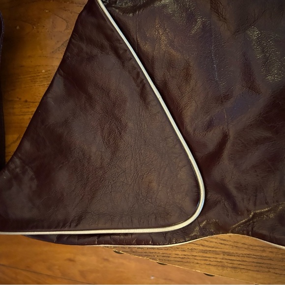 Lui Antinous Saddle Shoulder Bag with Silver Accents EUC! - Picture 8 of 14